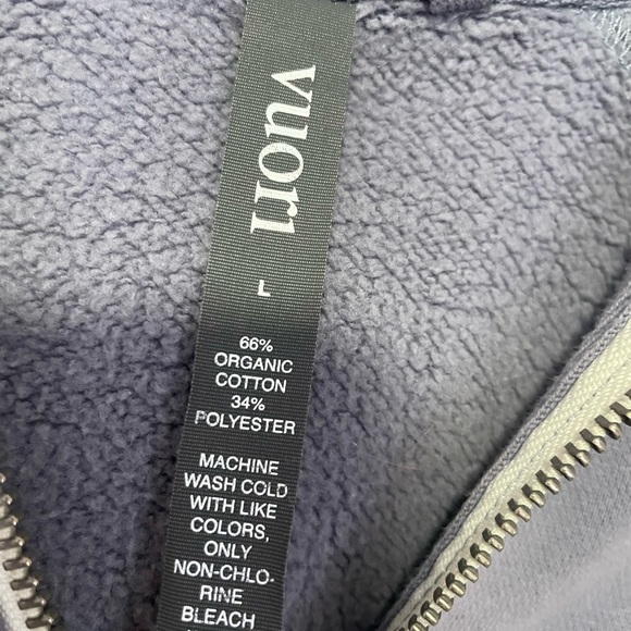 Vuori Restore Half-Zip Crop Hoodie - Picture 2 of 6